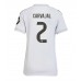 Real Madrid Daniel Carvajal #2 Hjemmedrakt Dame 2025-26 Korte ermer